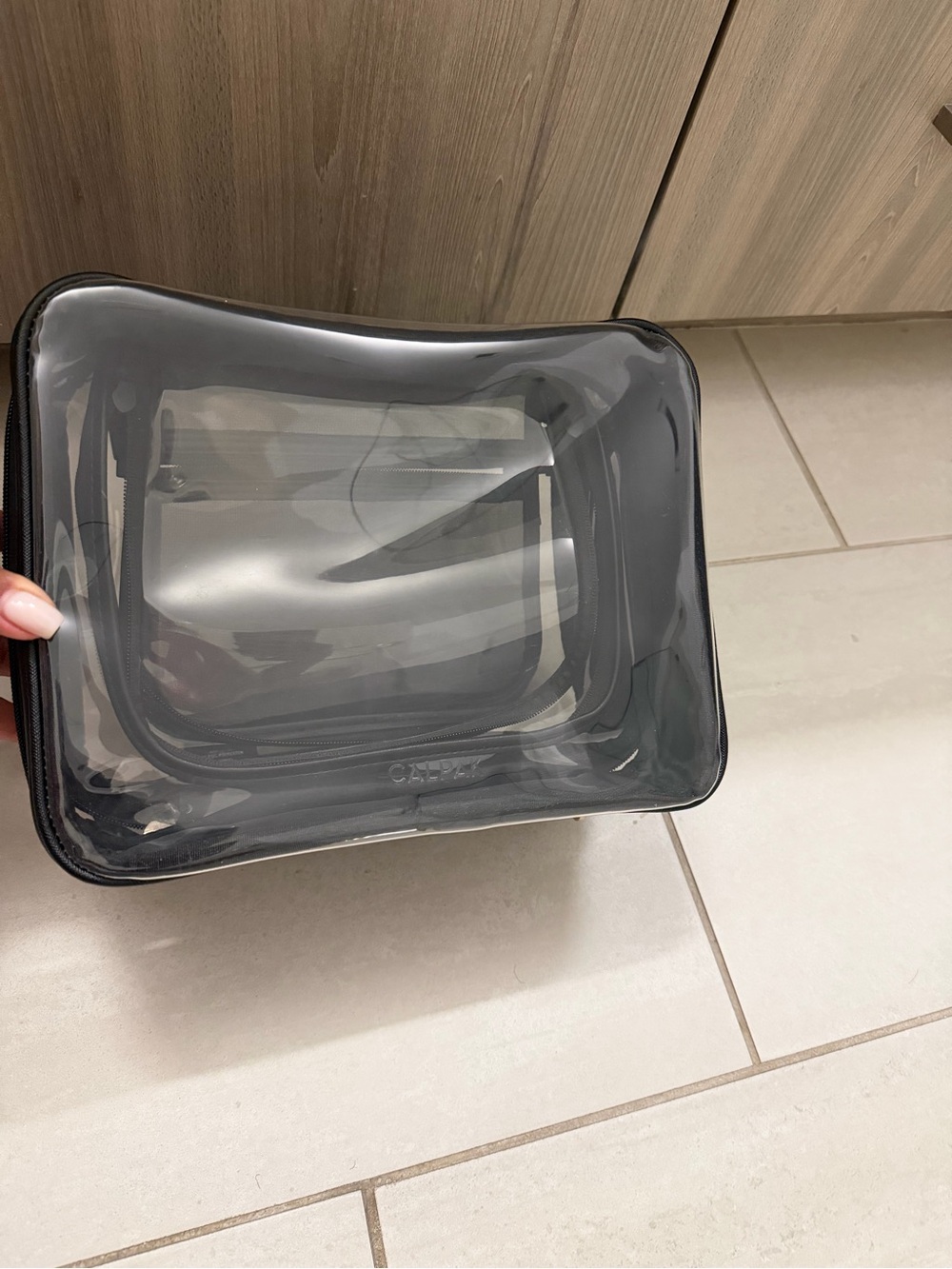 Calpak Large Cosmetic Case -Black